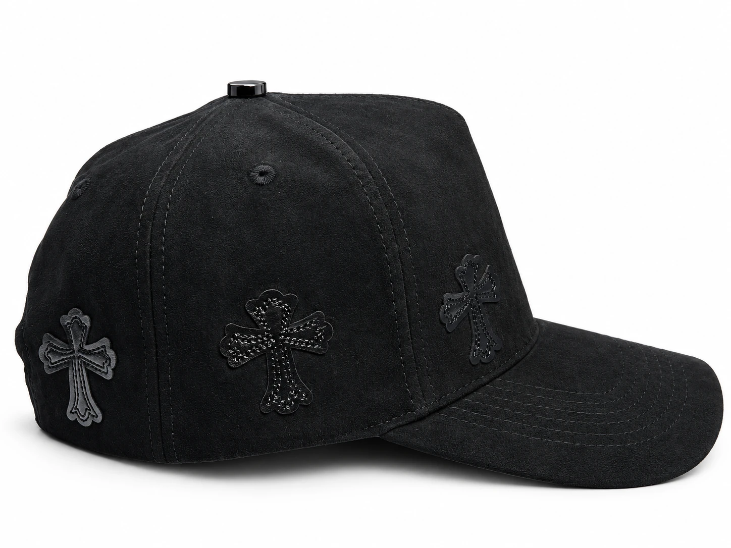 Gorra Cruces Grandes, vista lateral
