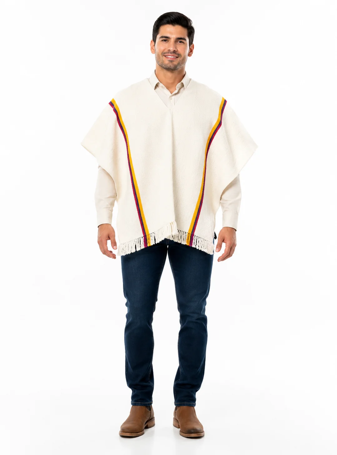 Poncho Crudo Bandera
